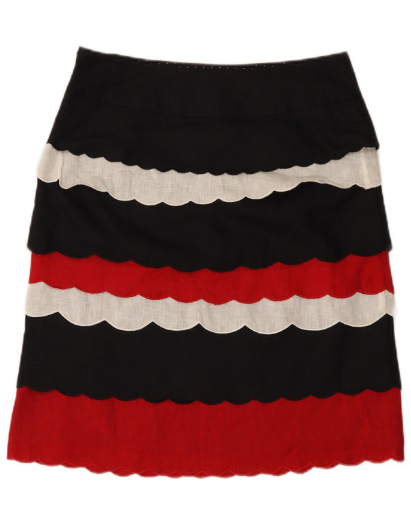 Marks & Spencer Womens Per Una Peplum Nederdel UK 12 Medium W32 Flerfarvet