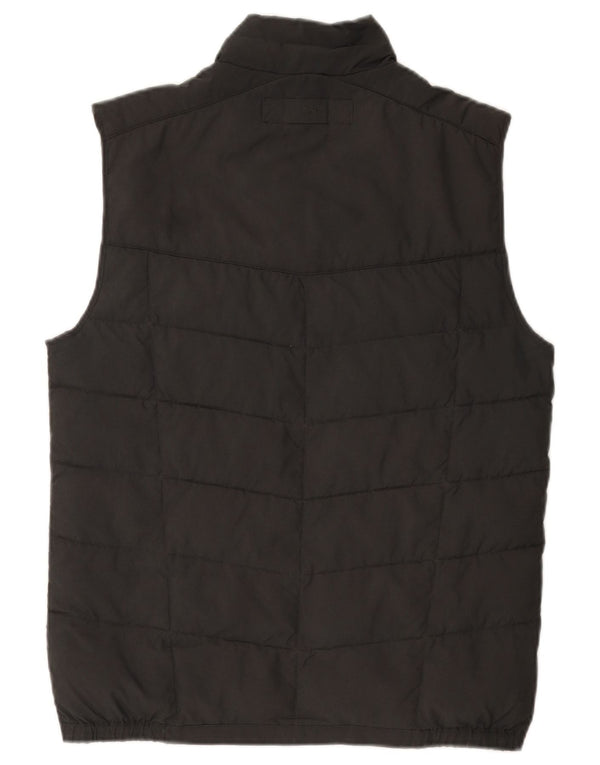 Gant Mens Padded Gilet UK 36 Small Grey Polyester