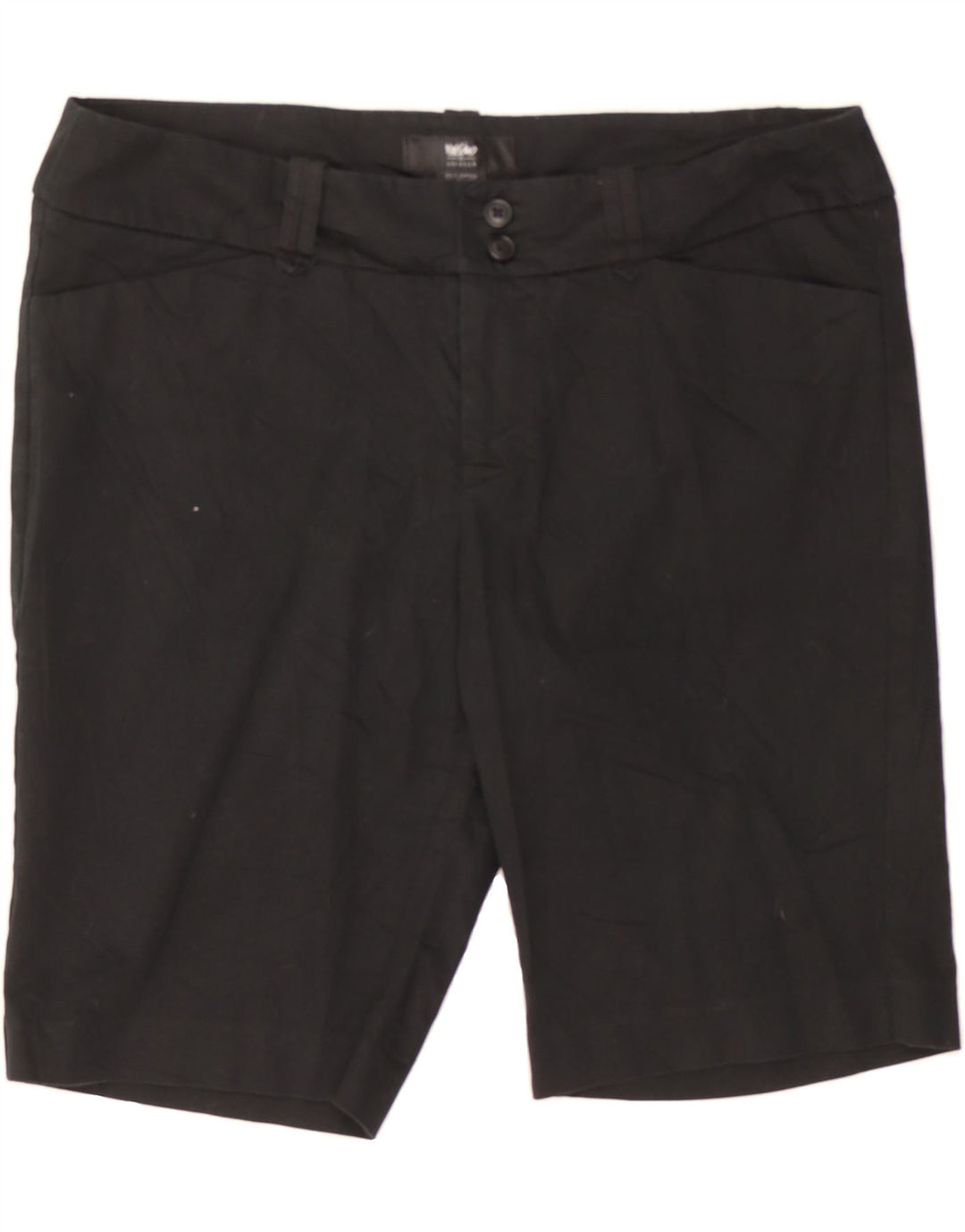 MOSSIMO Womens Casual Shorts US 10 Large W34  Black Cotton Vintage Mossimo and Second-Hand Mossimo from Messina Hembry 