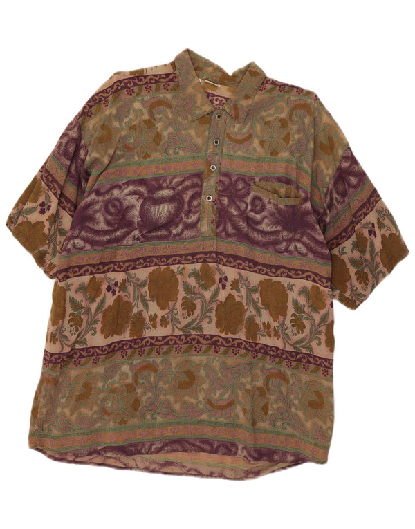 Tobia System Herre Pullover Shirt IT 54 XL Flerfarvet Paisley