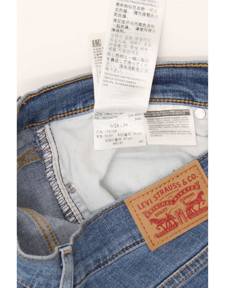 Jeans slim da donna Levi's W28 L34 cotone blu
