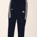 Adidas Mens Tracksuit Trousers Small  Navy Blue Polyester