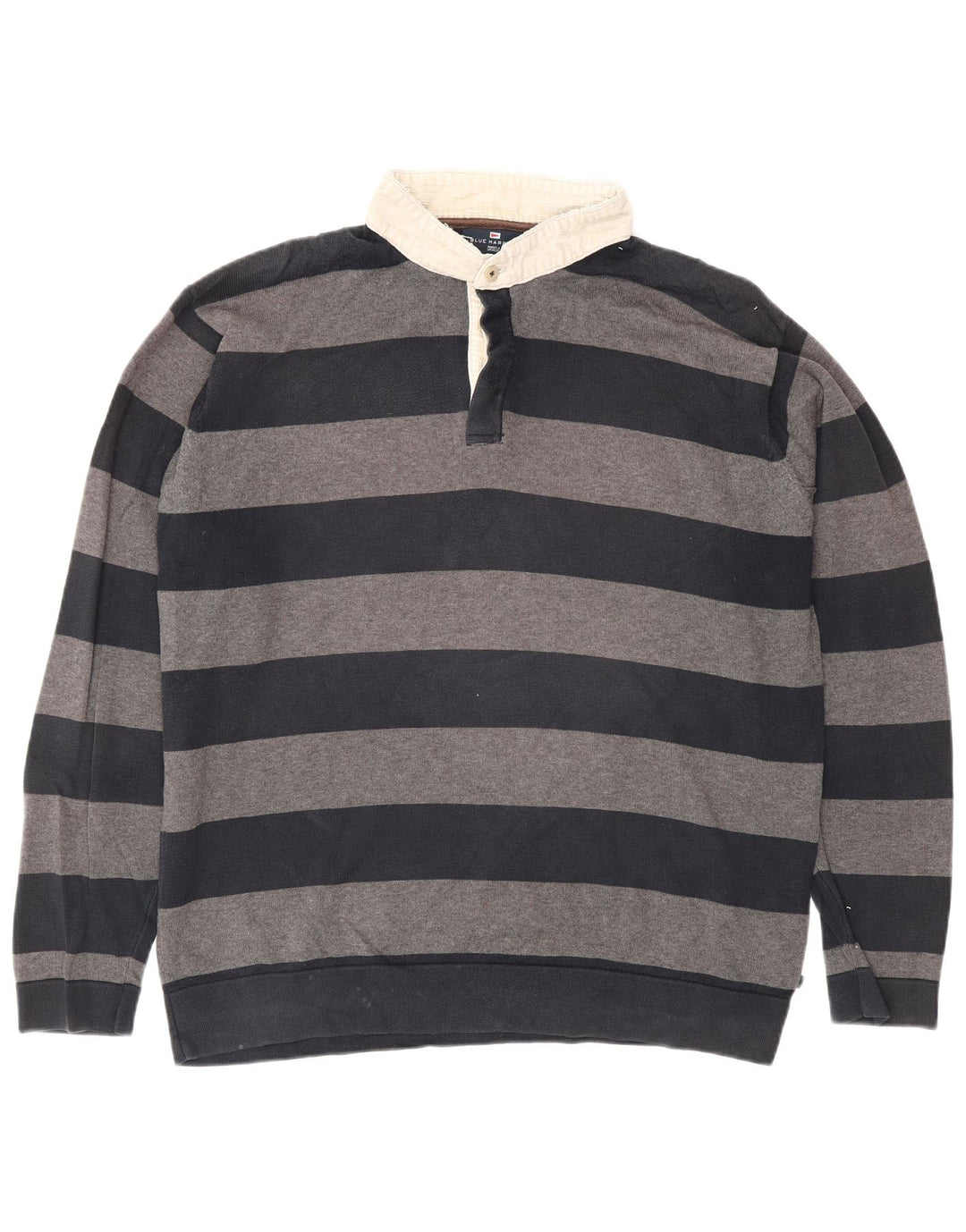 Marks & Spencer Pull à col polo Blue Harbor pour hommes, grand gris