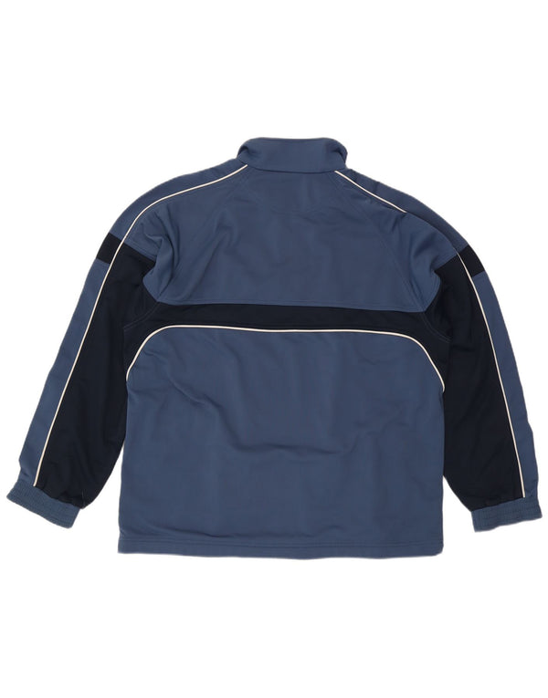 Lotto Veste de survêtement pour homme UK 42/44 XL Bleu Colorblock Polyester