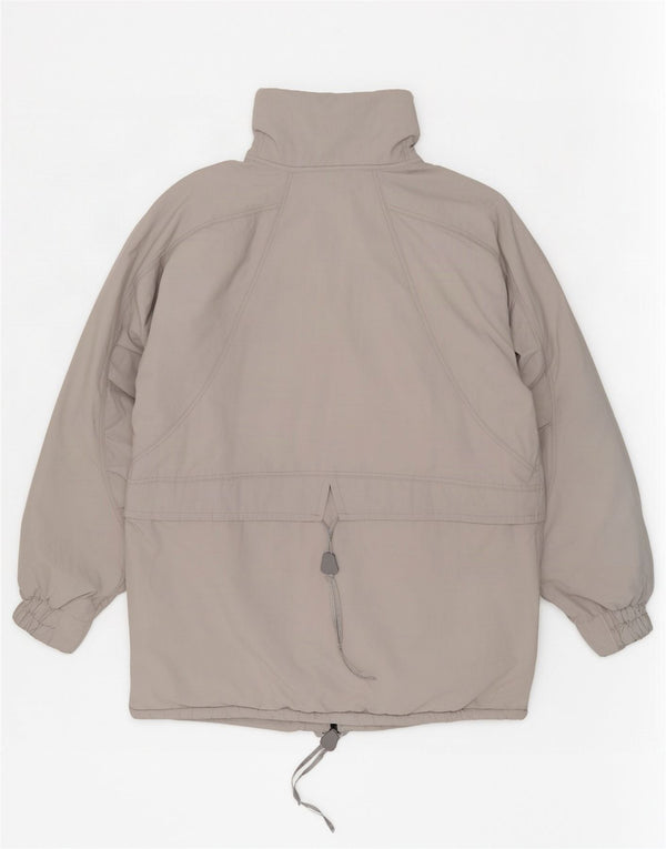 Vintage Womens Windbreaker Jacket UK 18 XL Grey