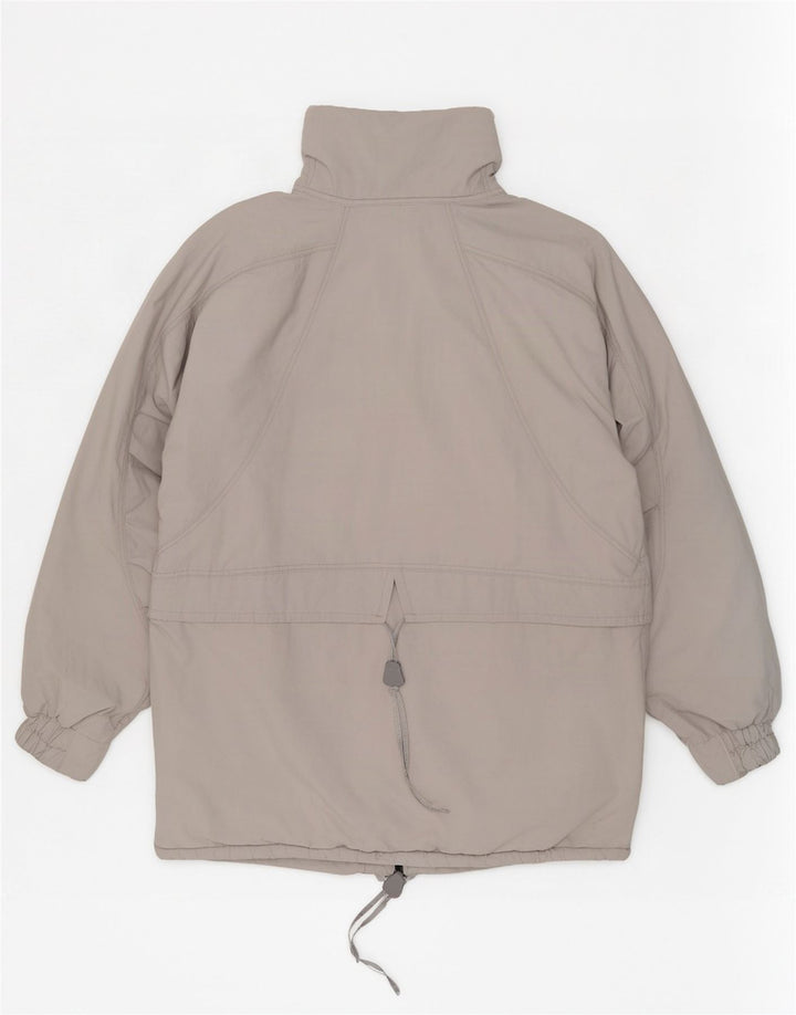 Винтажная женская ветровка UK 18 XL Серая