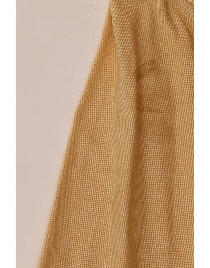 Tommy Hilfiger Mens Shirt Large Yellow Cotton