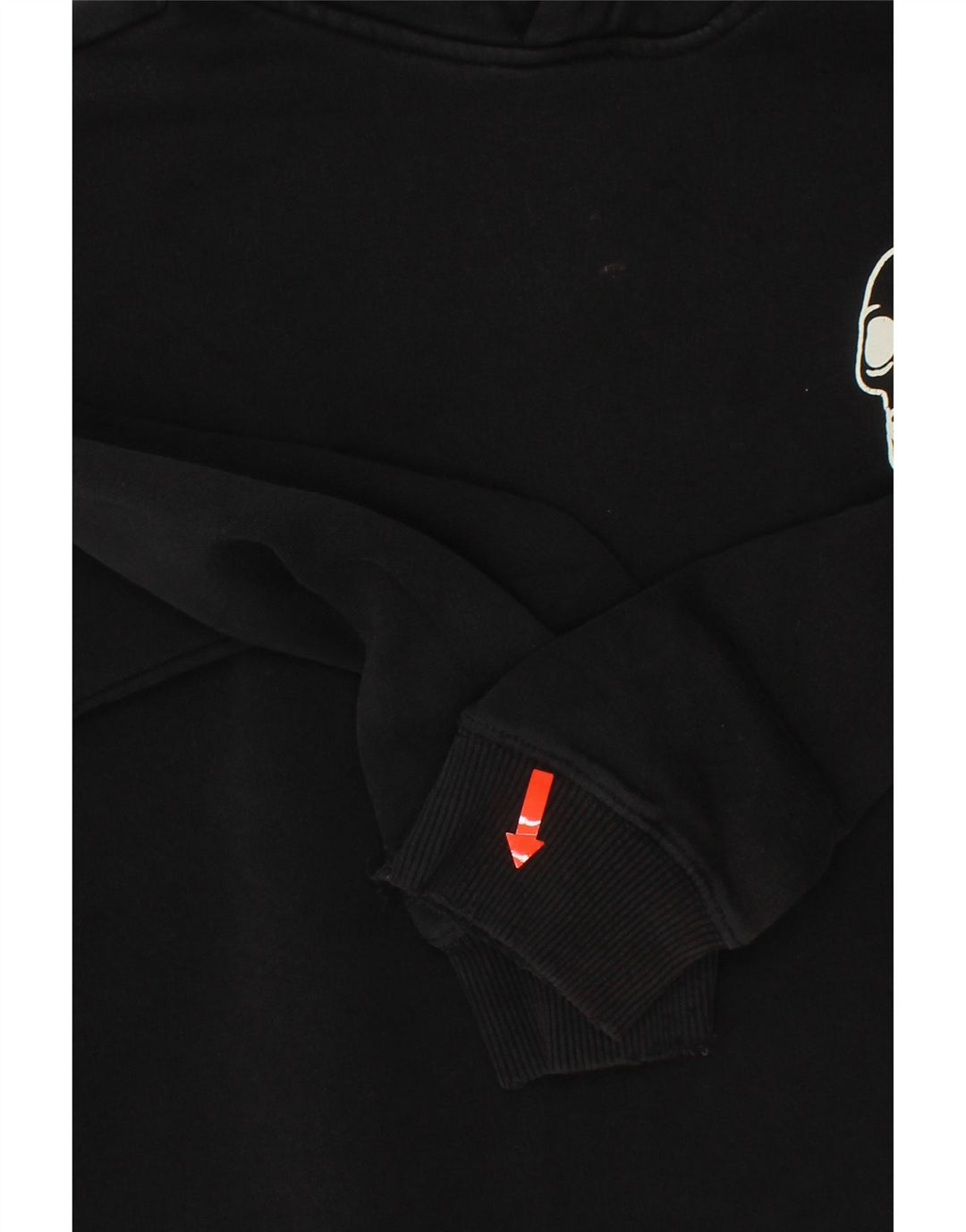 ZARA Boys Hoodie Jumper 9-10 Years Black Vintage Zara and Second-Hand Zara from Messina Hembry 
