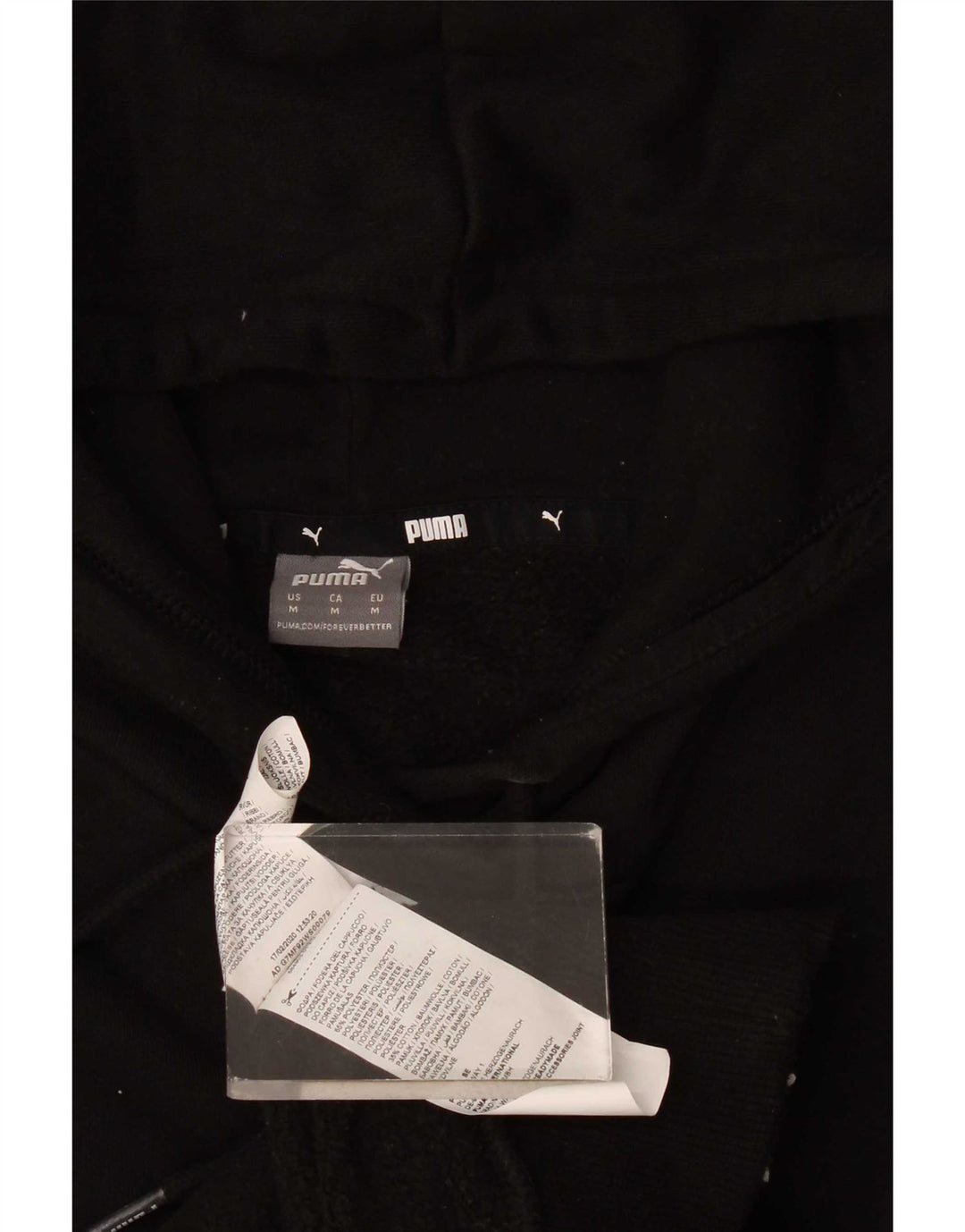 Pulover Puma pentru femei, UK 14, poliester mediu negru