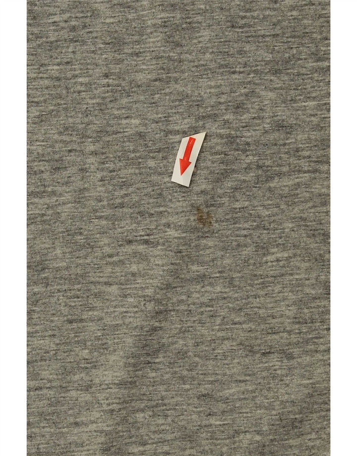 T-shirt grafica da uomo Champion Top grande grigia