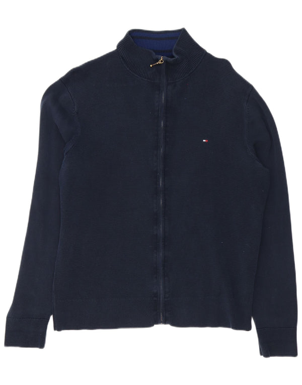 Ανδρικό πουλόβερ Tommy Hilfiger Cardigan XL Navy Blue Cotton