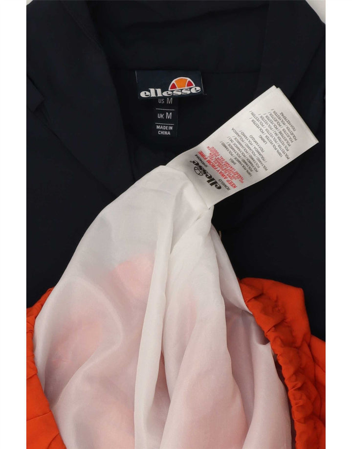 Ellesse Veste de survêtement pour homme Orange moyen Colourblock