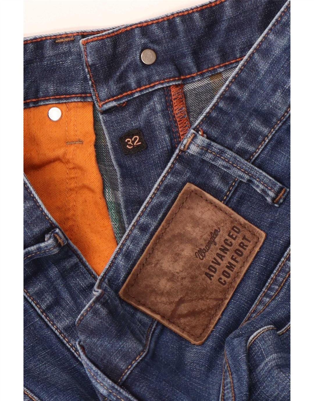 Wrangler Mens Slim Jeans W32 L30 Blue