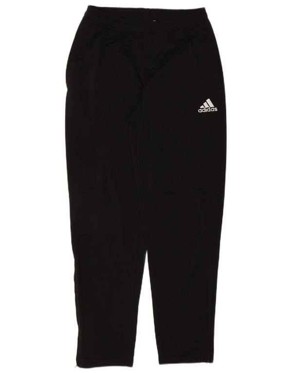 Adidas Mens Tracksuit Trousers Medium Black Polyester