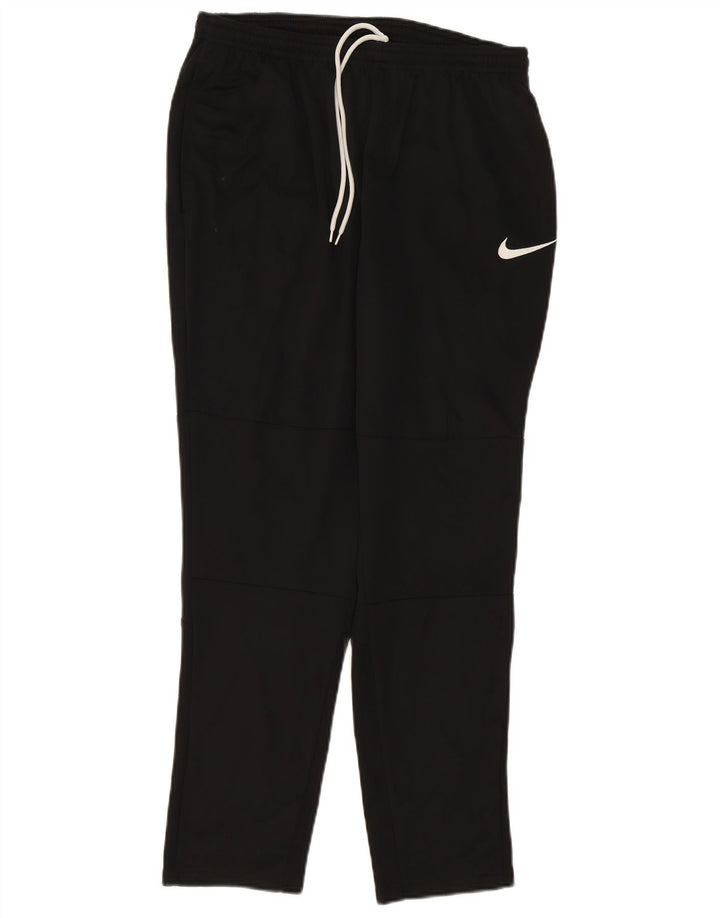 Pantaloni da tuta Nike Dri Fit da uomo, grandi, in poliestere nero