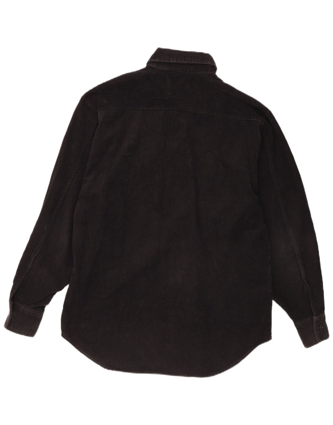 Lee Mens Corduroy Shirt Small Black Cotton