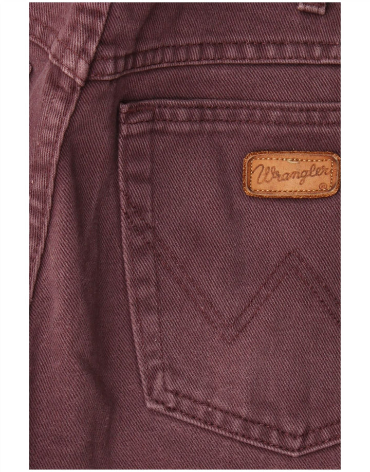 WRANGLER Mens Straight Jeans W34 L30  Maroon