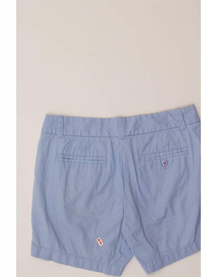 J. CREW Womens Broken In Chino Shorts W30 Medium  Blue Cotton Vintage J. Crew and Second-Hand J. Crew from Messina Hembry 