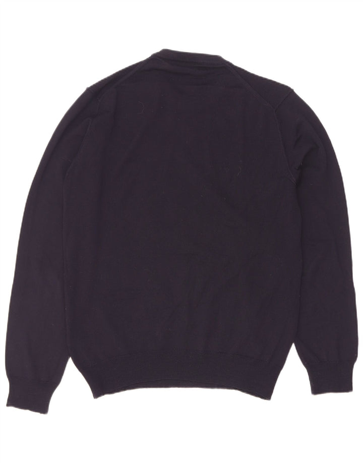 Trussardi Pull Col Ras Du Cou Petit Bleu Marine |