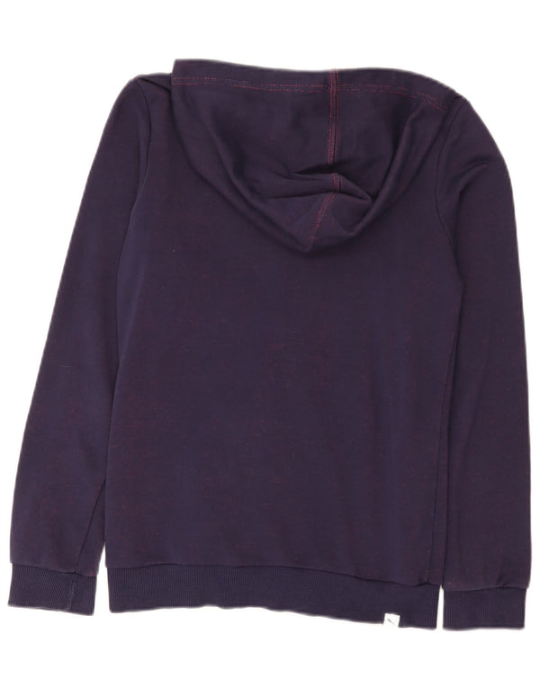 Puma Mädchen Graphic Zip Hoodie Pullover 13–14 Jahre Lila Baumwolle