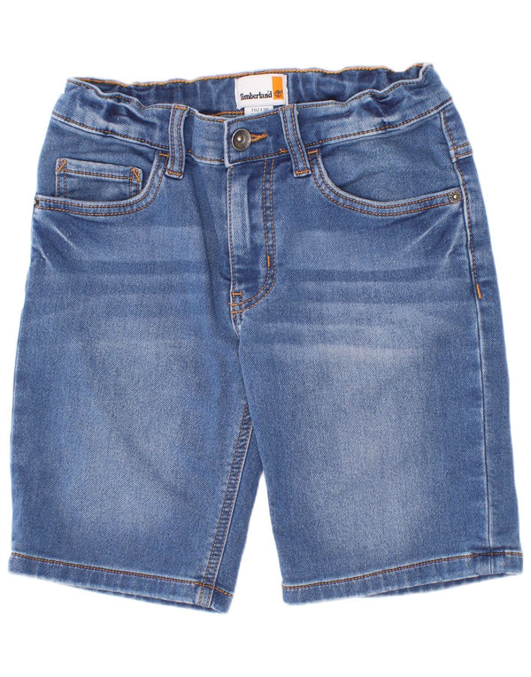 Pantaloncini di jeans Timberland Regular Fit da ragazzo 9-10 anni W26 in cotone blu