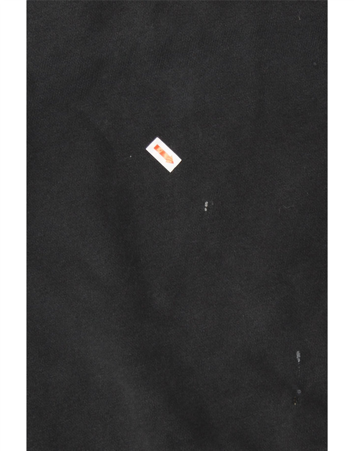 JORDAN Mens Sweatshirt Jumper Medium Black Cotton