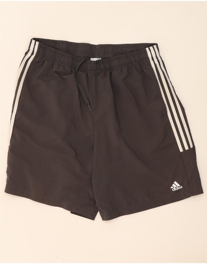 Pantaloni scurți sport pentru bărbați Adidas XL poliester gri