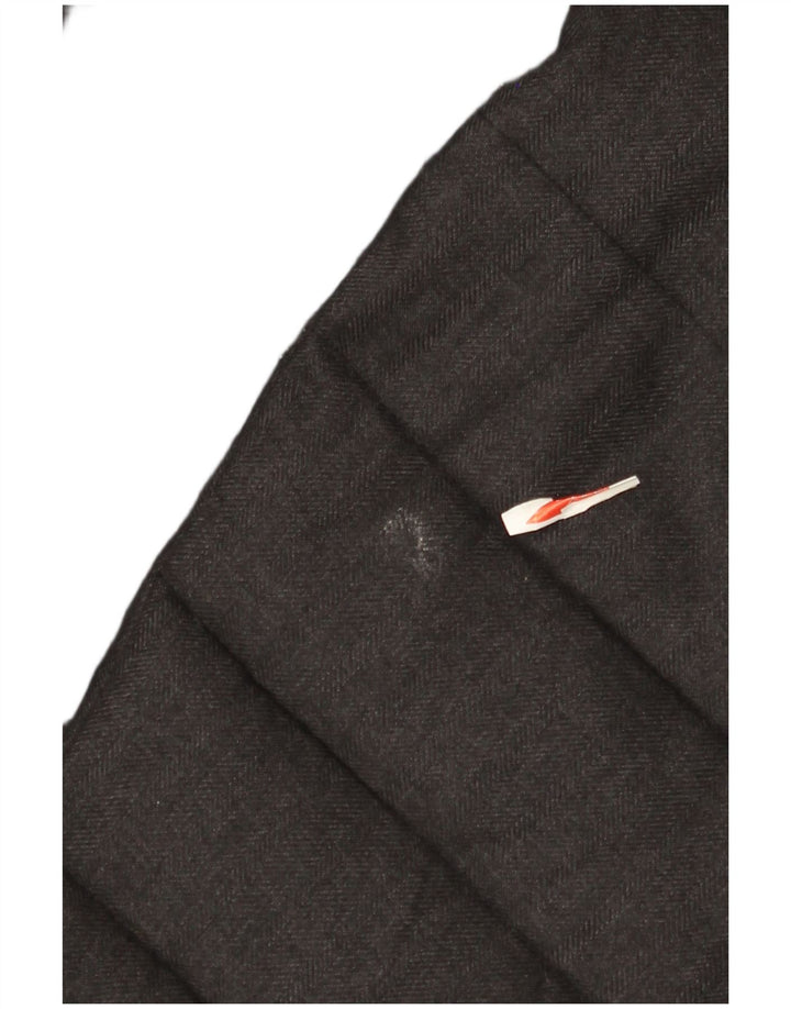 Giacca imbottita con cappuccio da uomo Superdry UK 38 Nylon grigio medio