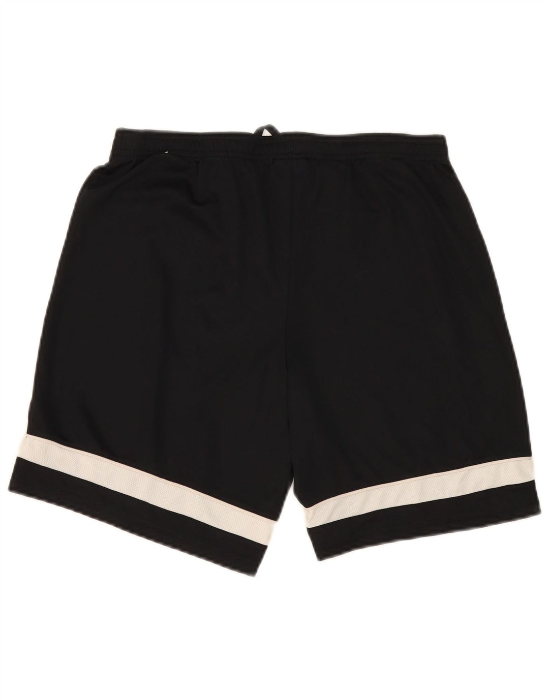 Pantaloncini sportivi Nike da uomo Dri Fit, poliestere mélange nero medio
