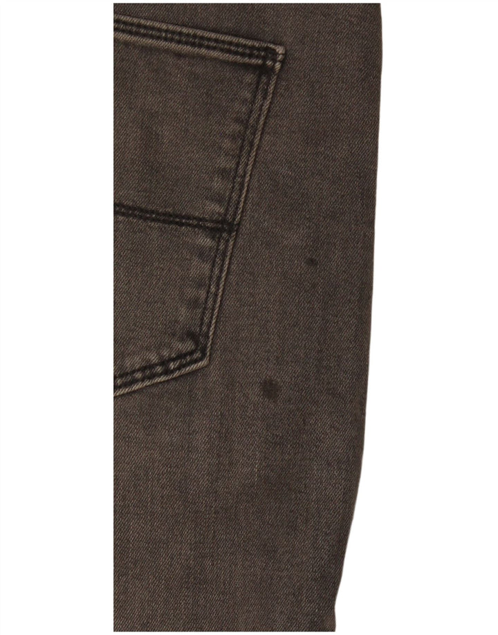 Marks & Spencer Mens Slim Jeans W36 L33 Grey Cotton