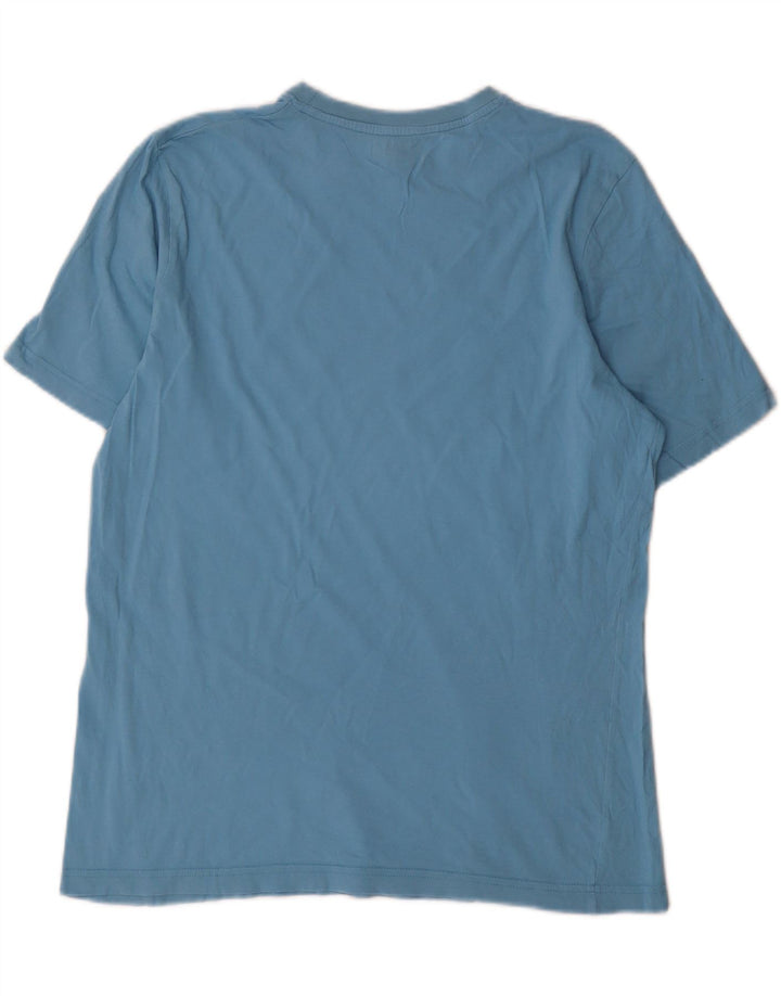 Kappa Mens Graphic T-Shirt Top Large Blue