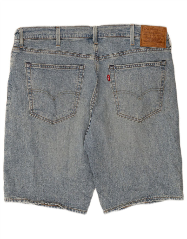 LEVI'S Womens 405 Denim Shorts W38 XL Blue Cotton