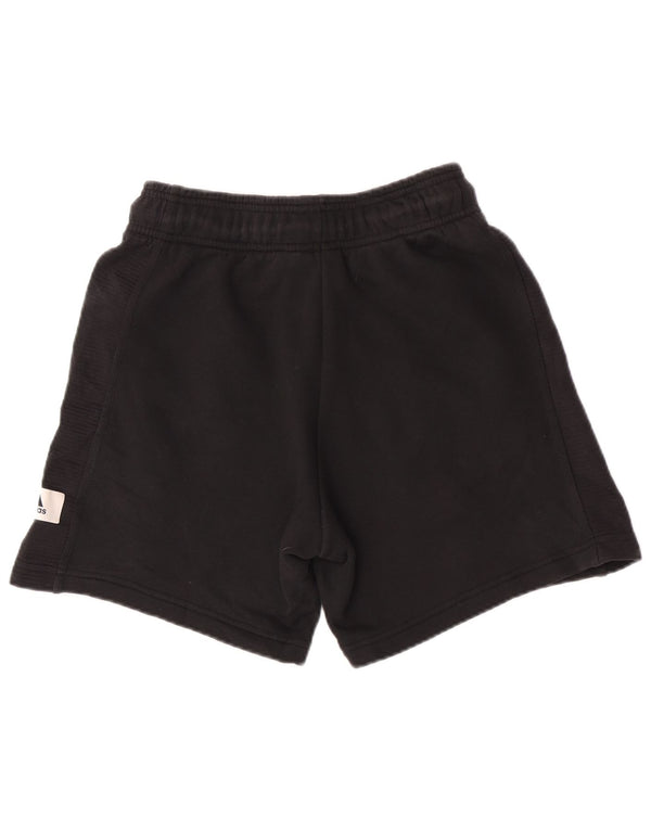 Pantaloncini sportivi da uomo Adidas piccoli sportivi in cotone nero