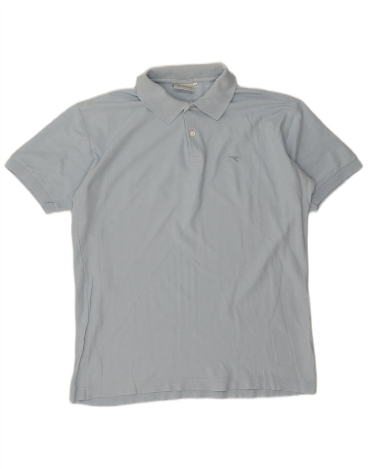 Diadora Herre Polo Shirt IT 48 Medium Blue