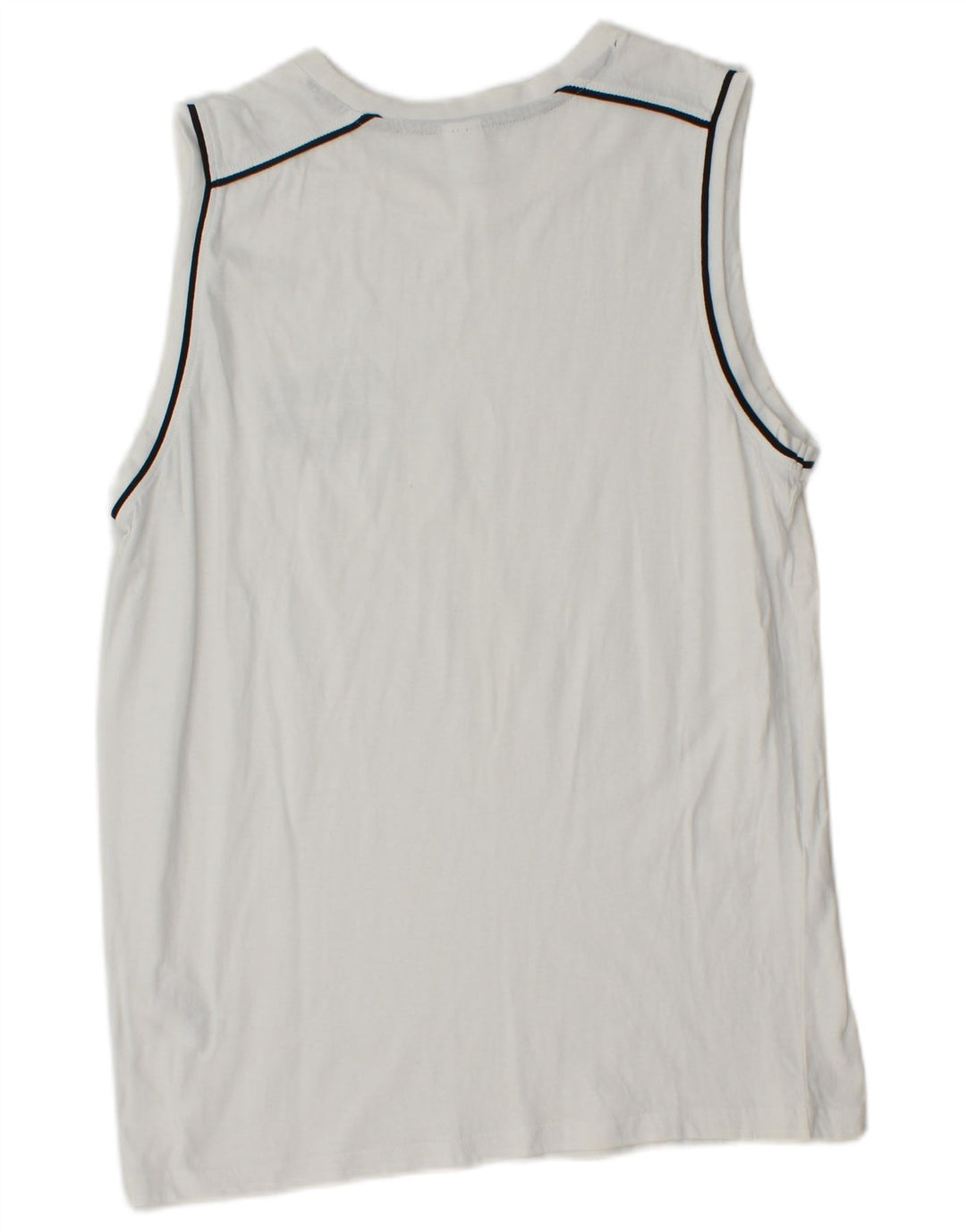 Arena Mens Graphic Vest Top Medium White Cotton
