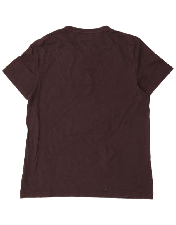 Tommy Hilfiger Camiseta gráfica para hombre Top XL Algodón negro