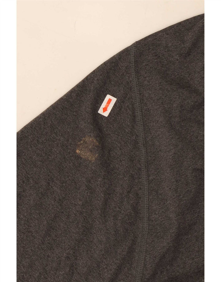 T-shirt Adidas Aeroready da uomo, grande, in poliestere grigio