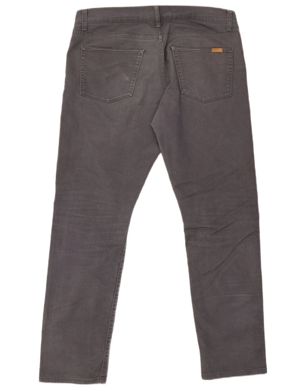 Carhartt Jean droit coupe slim homme W36 L32 gris coton