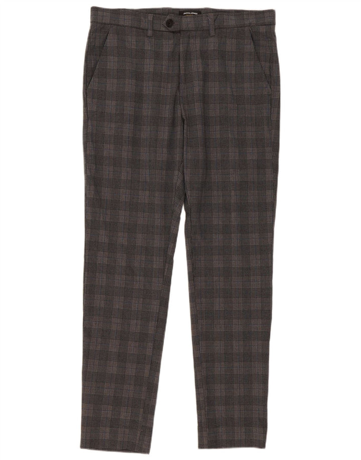 Jack & Jones Herre Slim Suit Bukser W33 L32 Grå ternet