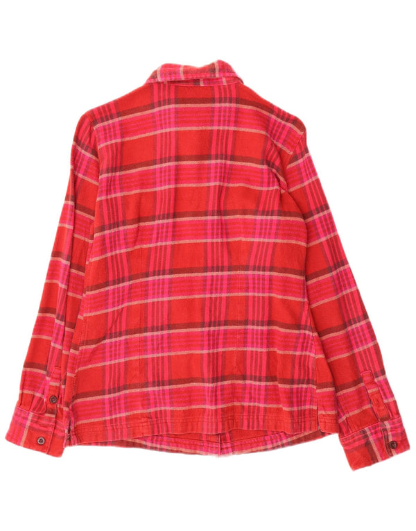 Cămașă Patagonia Femei Flannel US 6 Medium Red Check Bumbac
