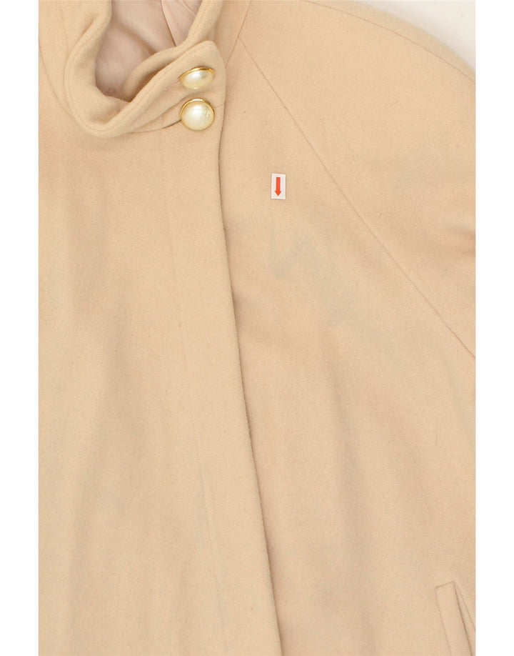 MODYVA Womens Overcoat EU 42 Large Beige Wool Vintage Modyva and Second-Hand Modyva from Messina Hembry 