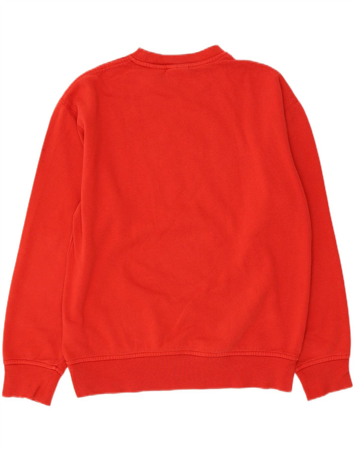 Fila Herren Grafik-Sweatshirt-Pullover, klein, rote Baumwolle