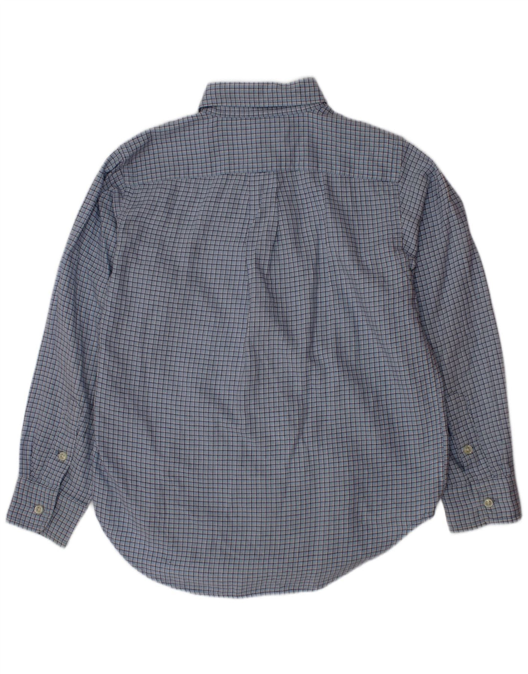 Ralph Lauren Boys Shirt 5-6 Years Blue Gingham Cotton