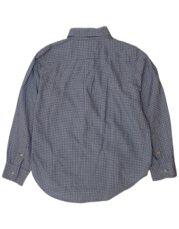 Ralph Lauren Boys Shirt 5-6 Years Blue Gingham Cotton