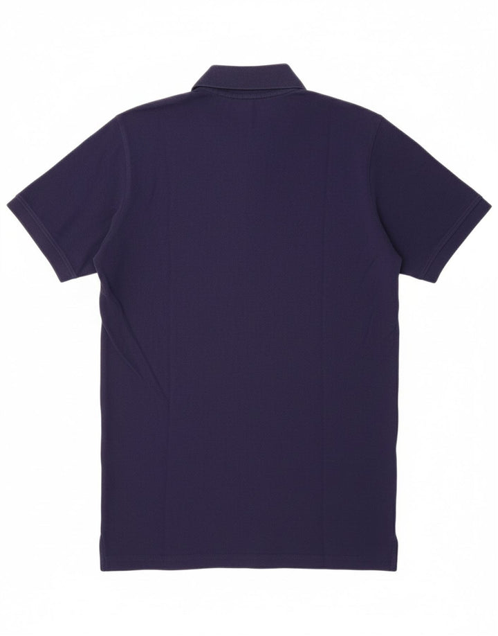 MISTRAL Mens Polo Shirt Small Navy Blue Cotton Vintage Mistral and Second-Hand Mistral from Messina Hembry 