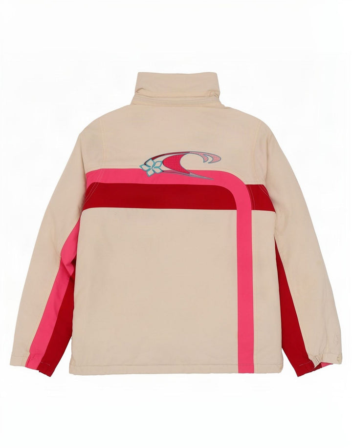 O'Neill Chaqueta cortavientos para mujer UK 40 Small White Colourblock Poliéster