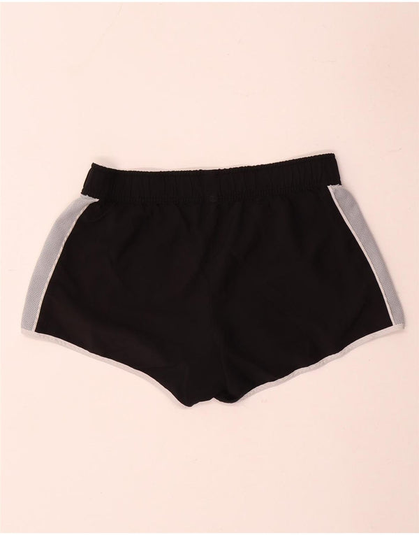 Adidas Sportsshorts til kvinder UK 14 Medium Sort Colourblock Polyester