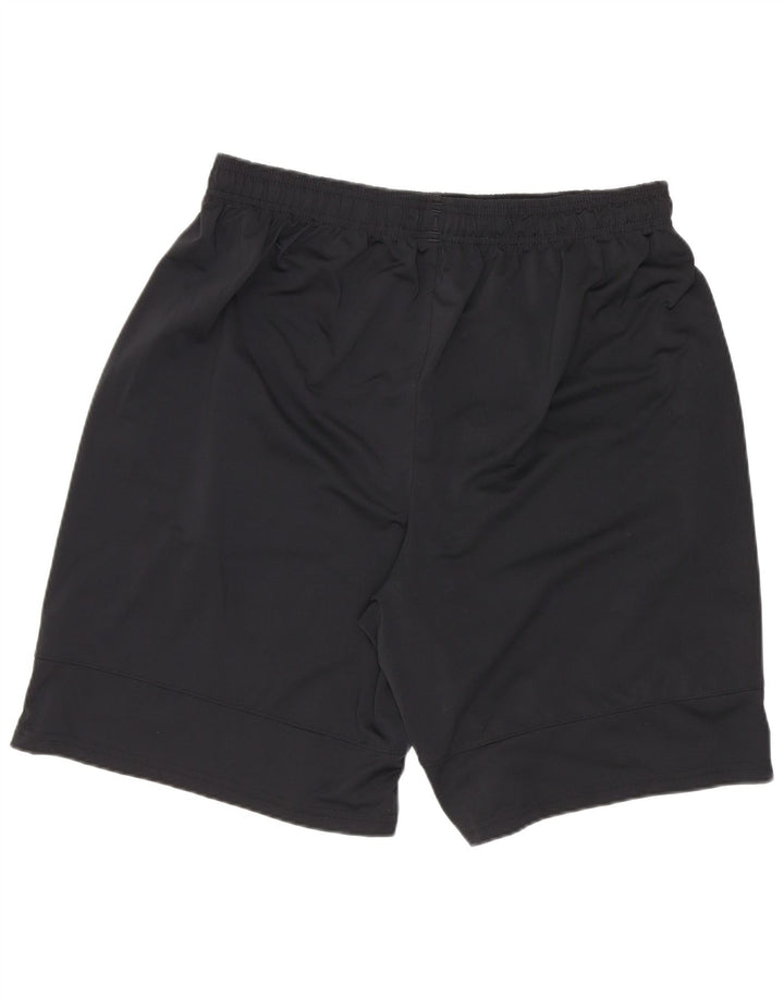 Pantaloncini sportivi da uomo Under Armour grandi in poliestere nero