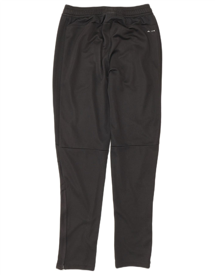Adidas Boys Climacool Tracksuit Trousers 13-14 Years Black Polyester