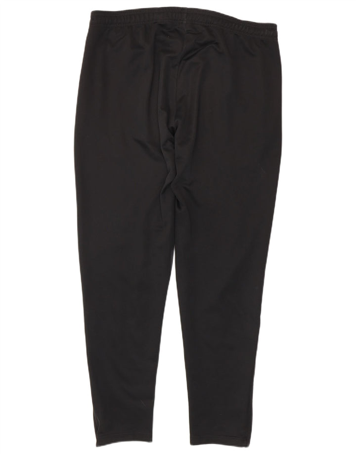 ADIDAS Mens Tracksuit Trousers Large  Black Polyester